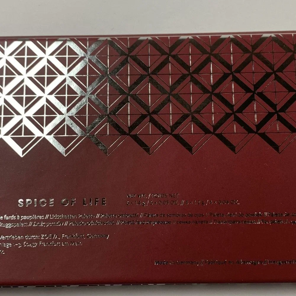 Eyeshadow zoeva spice